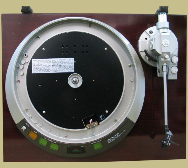 Denon DP-62L Platter